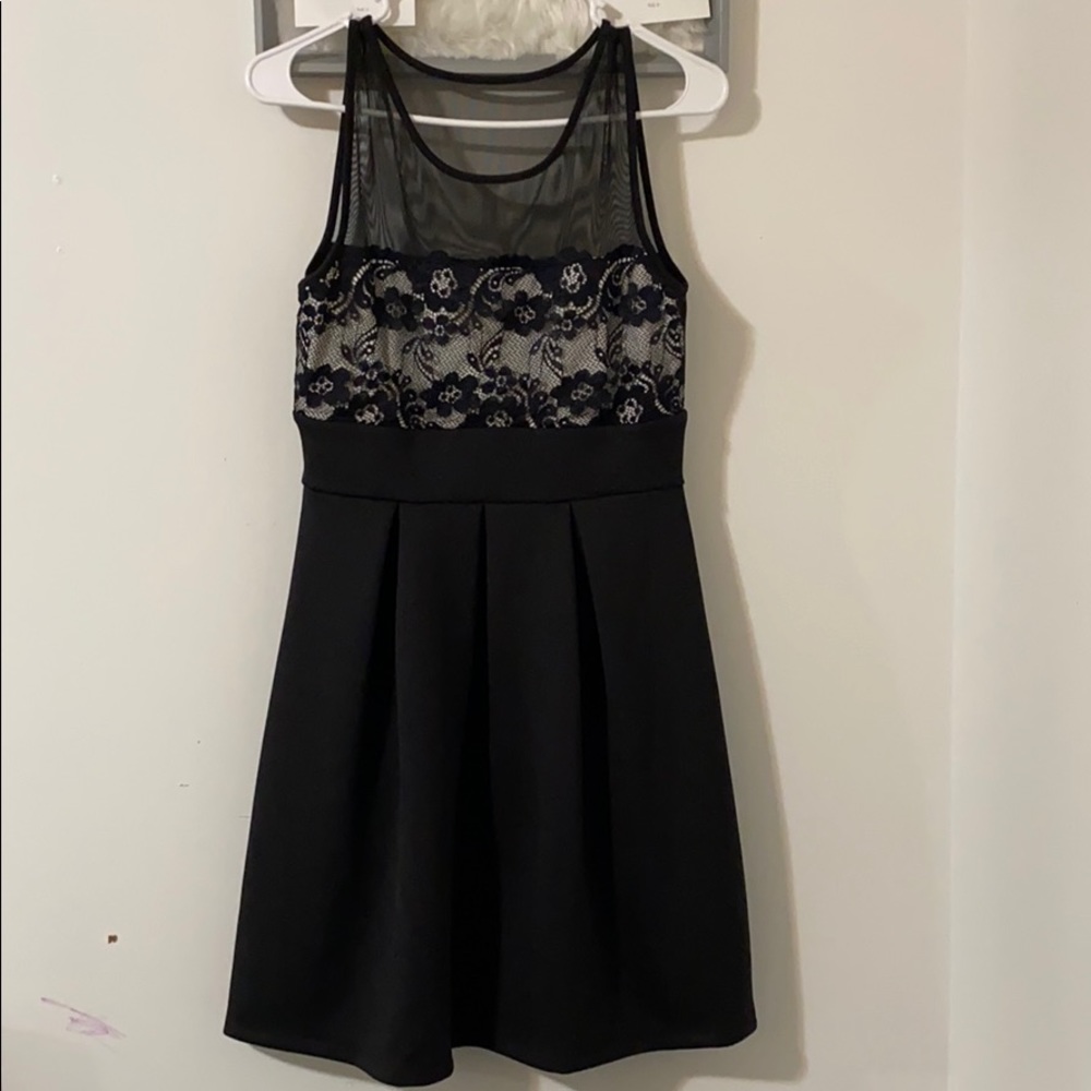 black dress